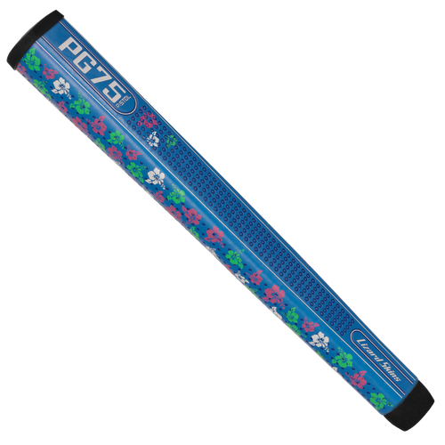 Vist Large View of Product Image Which is New DSP Ultra Golf Floral Blue PG75 Putter Grip