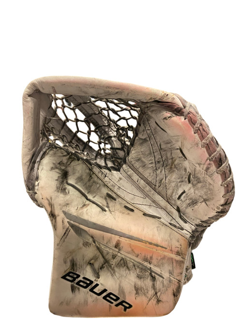 Vist Large View of Product Image Which is Used Bauer HYPERLITE 2 Senior Goalie Catcher White