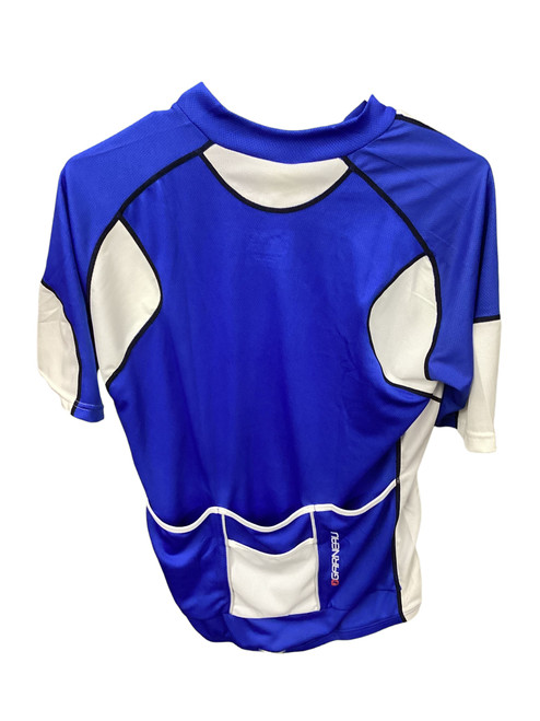 Vist Large View of Product Image Which is Used Garneau Palomar Jersey Adult Cycling Top Royal Blue Small