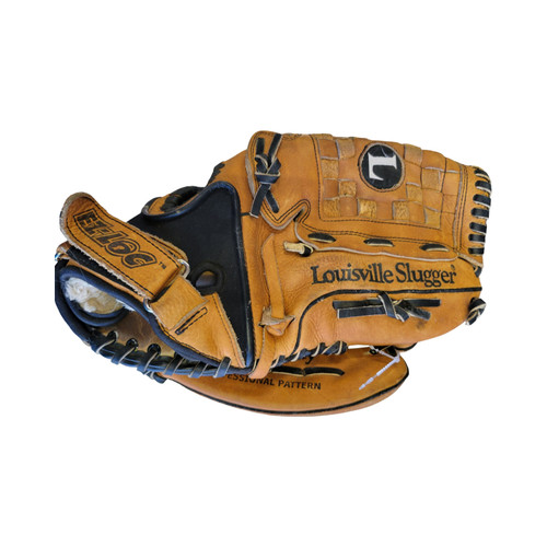 Vist Large View of Product Image Which is Used Louisville Slugger BIG DADDY 13.25IN BB/SB Glove RH Throw Brown 13"