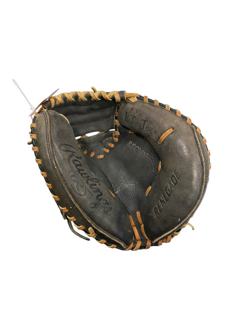Vist Large View of Product Image Which is Used Rawlings RENEGADE BB/SB Catchers RH Throw Black 31 1/2"