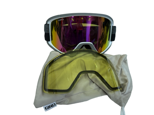 Vist Large View of Product Image Which is Used Giro DYLAN Womens Snow Goggles Grey w/ Extra Lens