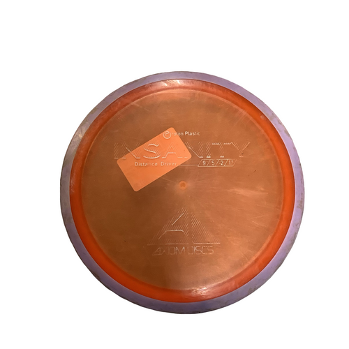 Vist Large View of Product Image Which is Used Axiom INSANITY PROTON PLASTIC Disc Golf Driver Orange