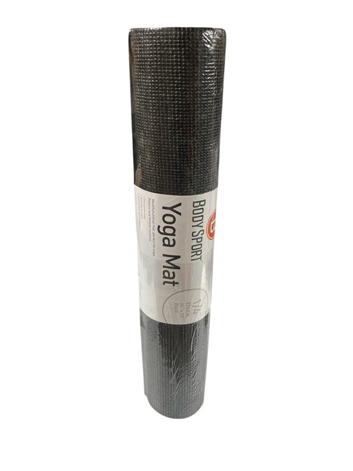 Vist Large View of Product Image Which is New YOGA MAT BLK 1/4" THICK