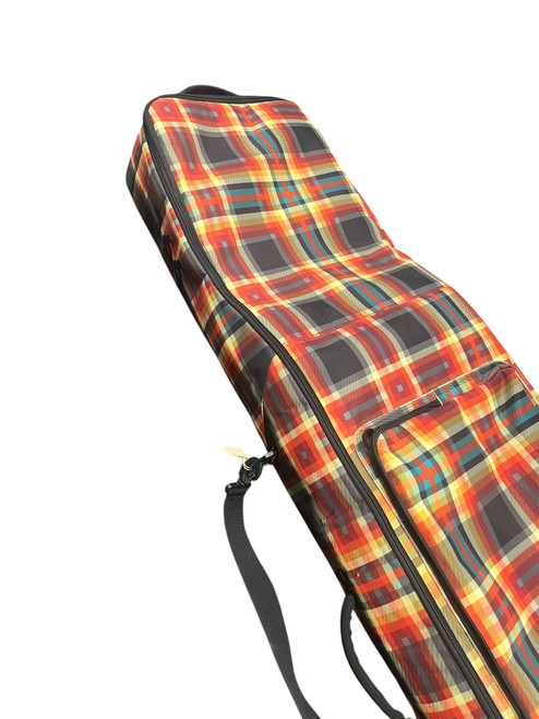 Vist Large View of Product Image Which is Used Burton Travel Snowboard Bag Orange