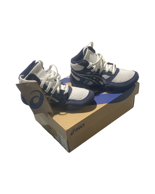 Vist Large View of Product Image Which is  Asics Wrestling Shoes White Youth 10.0