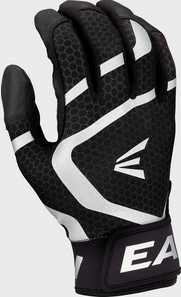 Vist Large View of Product Image Which is New Easton MAV GT BB/SB Batting Gloves Black MD