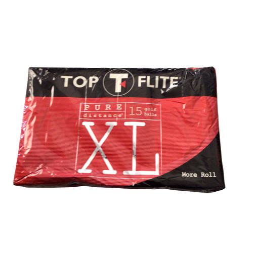 Vist Large View of Product Image Which is Used Top Flite XL 15 Pack - Golf Balls