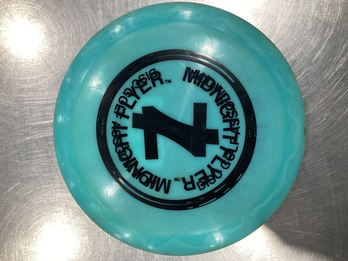 Vist Large View of Product Image Which is Used DGA SAIL Disc Golf Driver Carolina Blue 154g