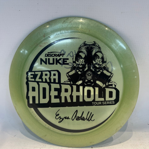 Vist Large View of Product Image Which is Used Discraft EZRA ADERHOLD Disc Golf Driver Yellow