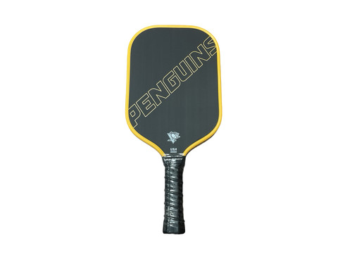 Vist Large View of Product Image Which is Used Pittsburgh Penguins PICKLEBALL PADDLE Pickleball Racquet None