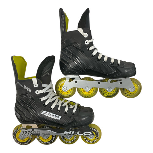 Vist Large View of Product Image Which is Used Bauer Roller Hockey Skates Black Junior 04