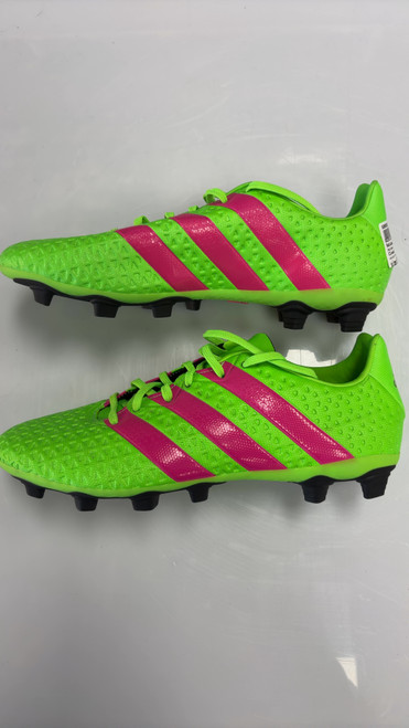 Vist Large View of Product Image Which is Used Adidas Soccer Cleats Green Senior 9
