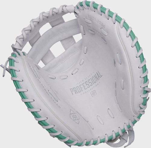 Vist Large View of Product Image Which is New Jen Schro The Rudi 34" RHT Fastpitch Catcher's Mitt