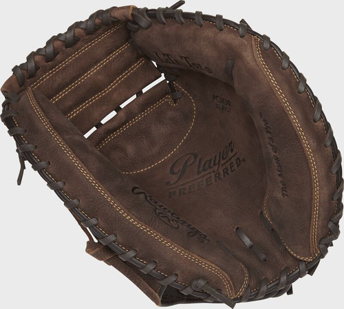 Vist Large View of Product Image Which is New Player Preferred 33" RHT Catcher's Mitt