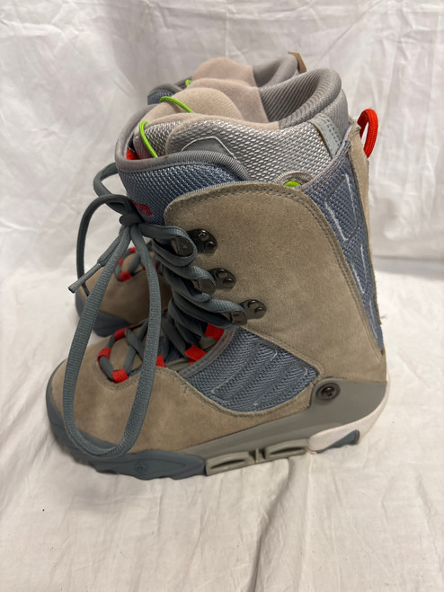 Vist Large View of Product Image Which is Used Burton AULERO SNOWBOARD BOOT Mens Snowboard Boots Grey Senior 9