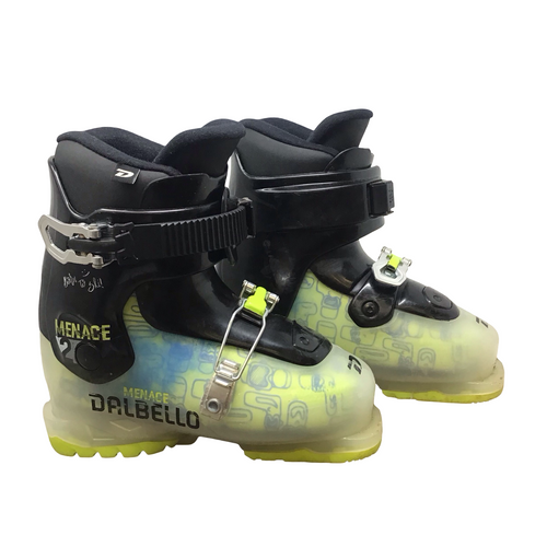 Vist Large View of Product Image Which is Used Dalbello MENACE 2 Boys DH Ski Boot Black 225 MP - J04.5 - W5.5