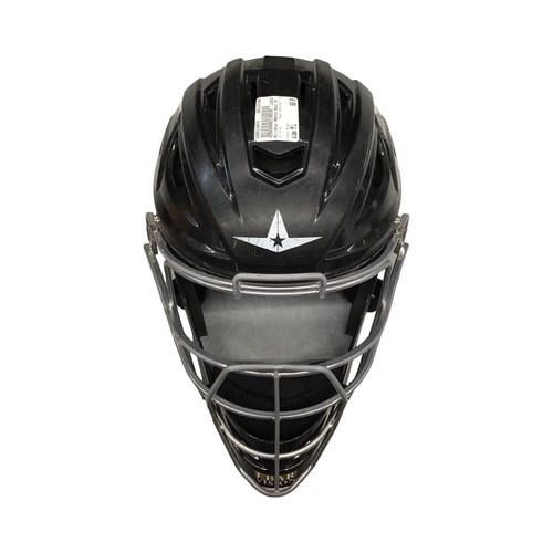 Vist Large View of Product Image Which is Used All-Star RAC010 ADULT CM Catchers Helmet w/Mask Black M/L