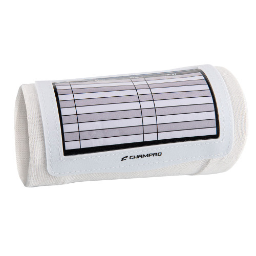 Vist Large View of Product Image Which is NEW CHAMPRO ADULT WRISTBAND PLAYBOOK - SINGLE