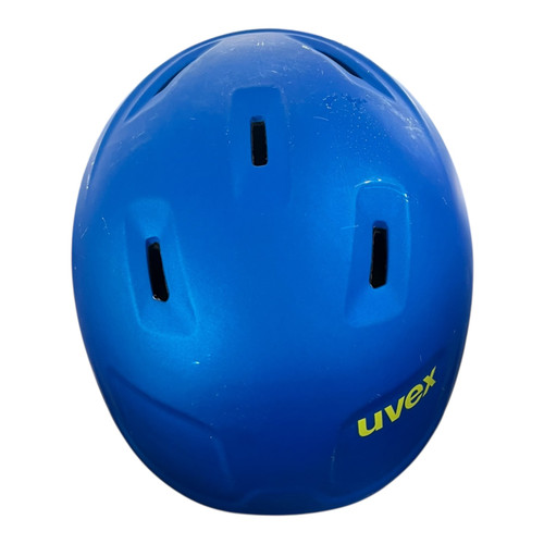 Vist Large View of Product Image Which is Used UVEX Snowsport Helmet Youth Royal Blue SM