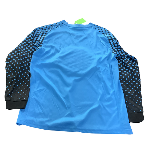 Vist Large View of Product Image Which is Used GOALIE SHIRT Soccer Goalie Top Adt Royal Blue LG