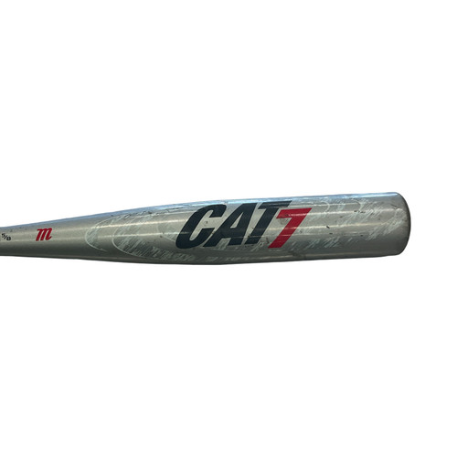 Vist Large View of Product Image Which is Marucci CAT7 BB/SB USSSA 2 5/8 Bat Grey 31"