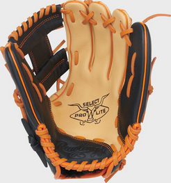 Vist Large View of Product Image Which is New Rawlings SELECT PRO LITE SERIES JACKSON HOLIDAY BB/SB Glove RH Throw None 11 1/4"