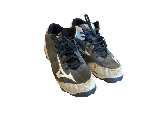 Vist Large View of Product Image Which is Used Mizuno BB/SB Cleats Black Senior 10