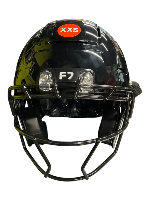 Vist Large View of Product Image Which is New F7 AIR YTH XXS BLACK HELMET