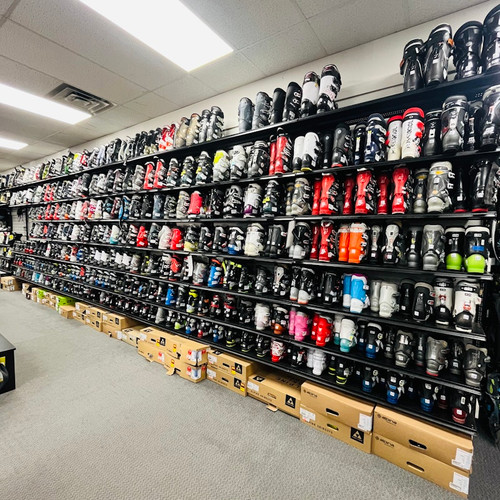 Vist Large View of Product Image Which is Downhill Skiing Boys' Downhill Ski Boots