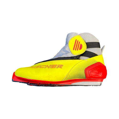 Vist Large View of Product Image Which is Used Fischer Mens SNS XC Ski Boots Black M 10 / W 10.5-11