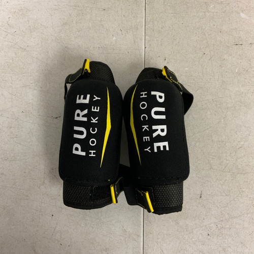 Vist Large View of Product Image Which is Used PURE HOCKEY Youth Elbow Pads LG