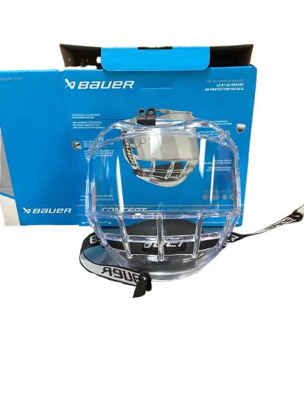 Vist Large View of Product Image Which is Used Bauer Concept 3 Jr Visor S/M