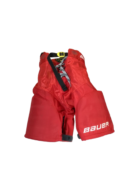 Vist Large View of Product Image Which is Used Bauer MACH Youth Pant Red LG