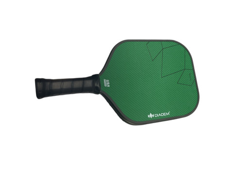 Vist Large View of Product Image Which is Used Diadem WARRIOR BLUECORE Pickleball Racquet Green