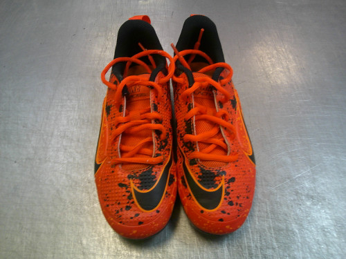 Vist Large View of Product Image Which is Used Nike LAX Cleats Boys Red Junior 02.5