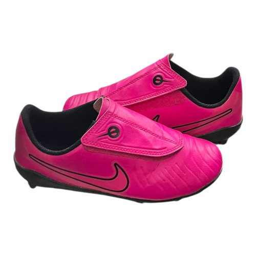 Vist Large View of Product Image Which is Used Nike Soccer Cleats Pink Youth 13.0