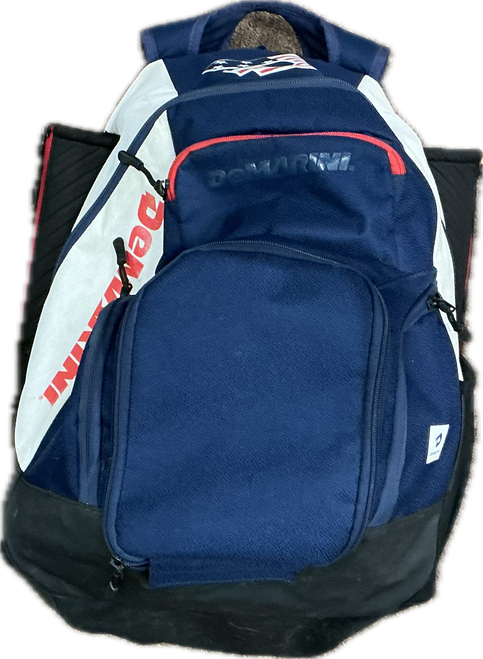 Vist Large View of Product Image Which is Used Demarini PLAYERS BACKPACK BB/SB Player Backpack Navy Blue