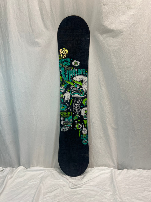 Vist Large View of Product Image Which is Used K2 VANDAL Boys Snowboard Only Black 132 cm
