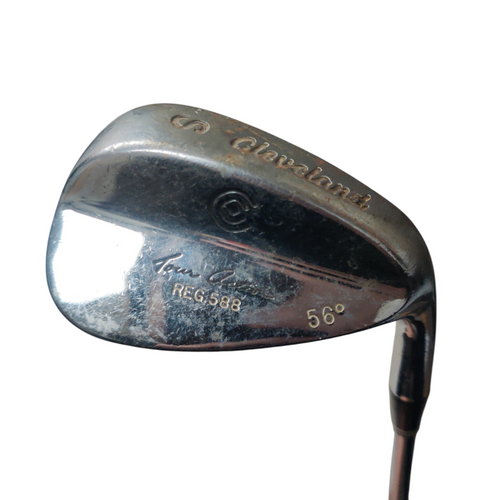 Vist Large View of Product Image Which is Used Cleveland TOUR ACTION 588 Golf Wedge Mens Right Hand Sand Wedge