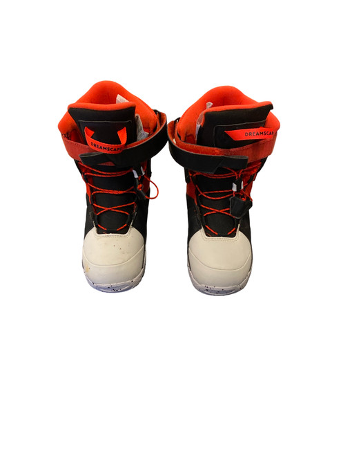 Vist Large View of Product Image Which is Used DR INDY100 Boys Snowboard Boots Black Junior 02.5