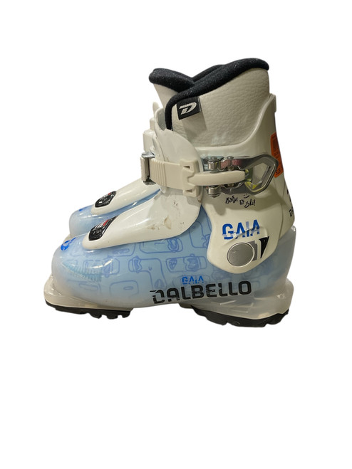 Vist Large View of Product Image Which is Used Dalbello GAIA Boys DH Ski Boot White 185 MP - Y12