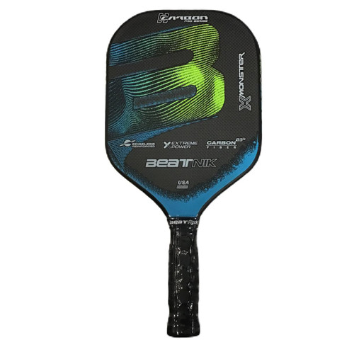 Vist Large View of Product Image Which is Used Beatnik XMONSTER Pickleball Racquet Black