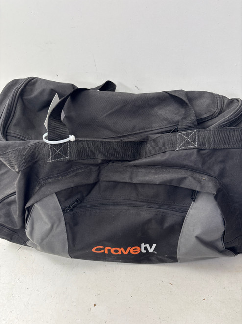 Vist Large View of Product Image Which is Used CRAVE TV Youth Hockey Wheeled Bag Black