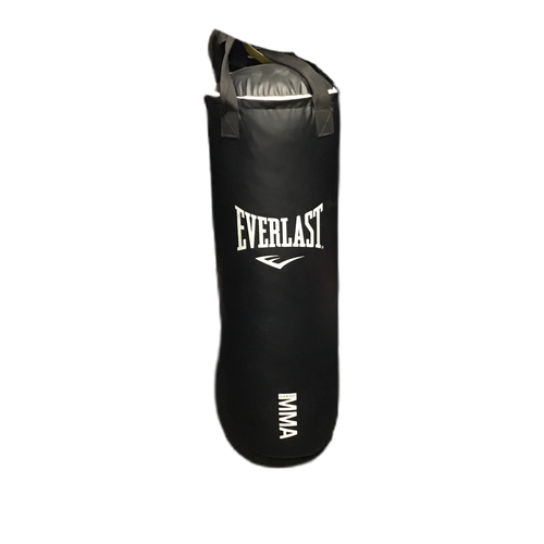 Vist Large View of Product Image Which is Used Everlast MMA Boxing Heavy Bag Black 80 lb