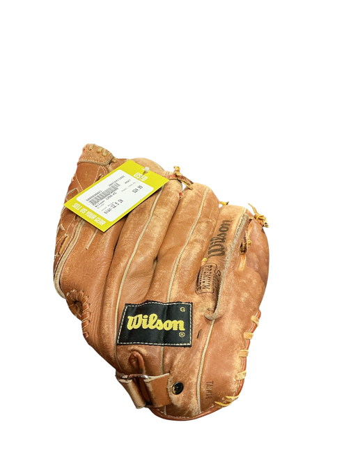 Vist Large View of Product Image Which is Used Wilson 1250-KG BB/SB Glove RH Throw Brown 12 1/2"