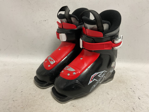 Vist Large View of Product Image Which is Used Nordica FIREARROW TEAM 1 Boys DH Ski Boot Black And Red 195 MP - Y13