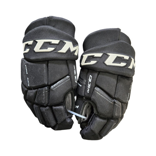 Vist Large View of Product Image Which is Used CCM QLT270 GLOVES Senior Gloves Black 15"