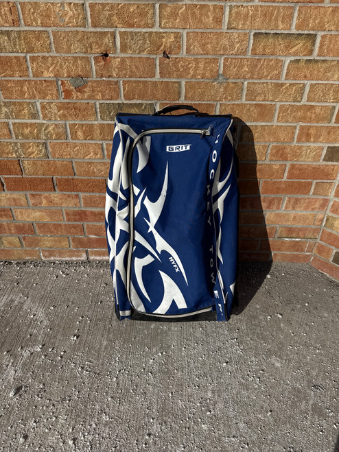 Vist Large View of Product Image Which is Used Grit TOWER Jr Hockey Wheeled Royal Blue
