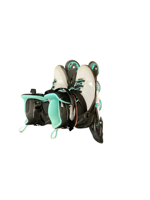 Vist Large View of Product Image Which is Used ZETRABLADE MAX WHEEL Racing Inline Skates Black Youth 09.0